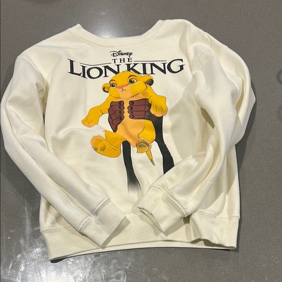 Disney Lion King Cream Sweatshirt for Kids - Picture 4 of 4